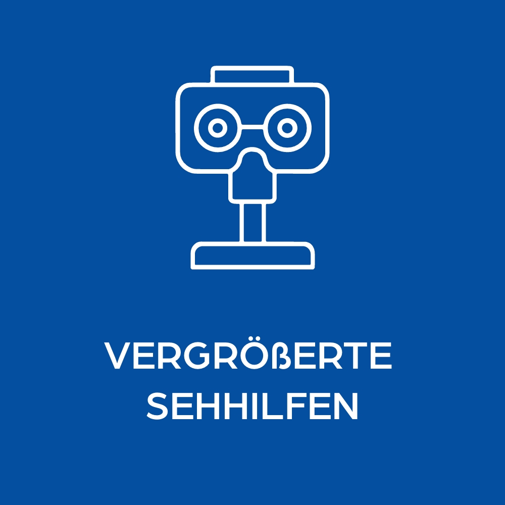 Leistung vergrößerte Sehhilfen