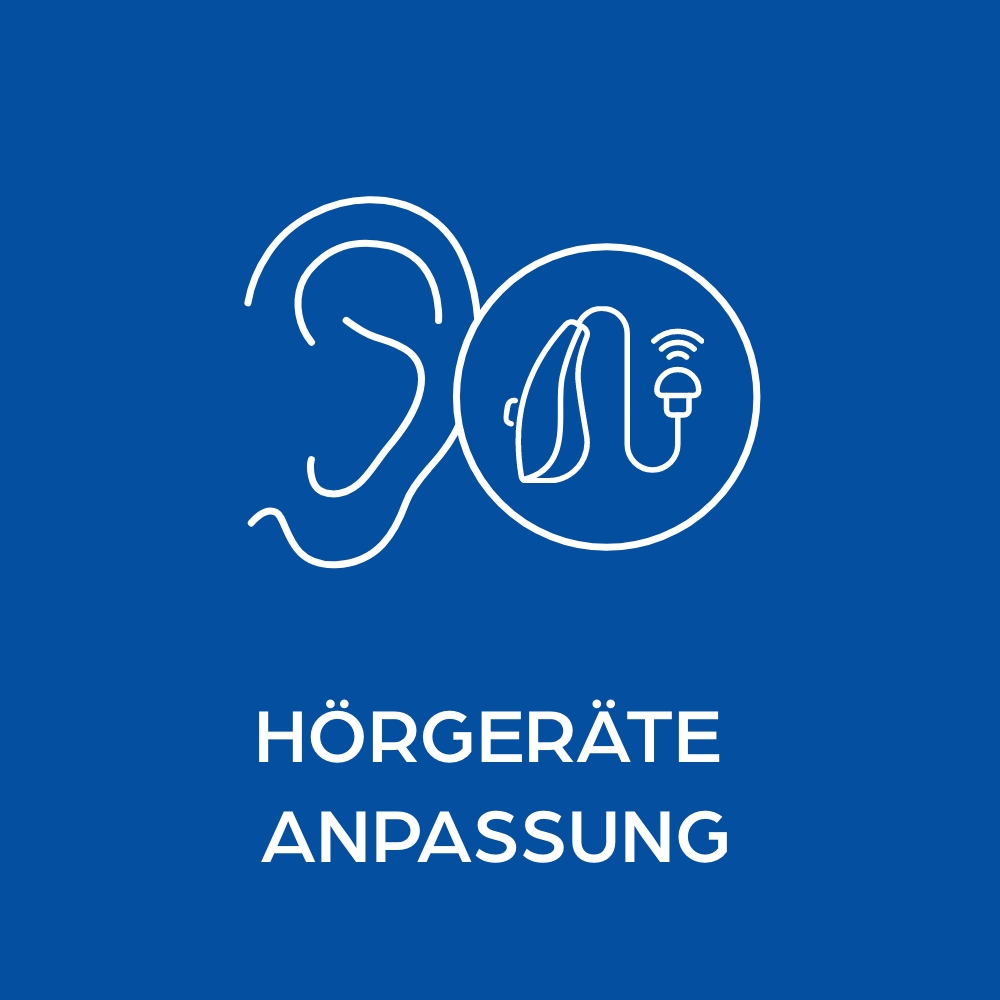 Leistung Hörgeräte Anpassung
