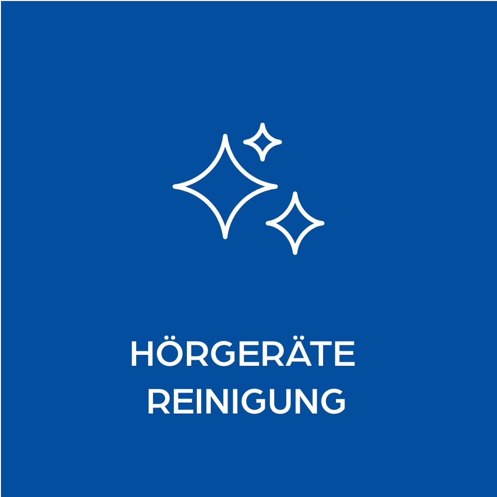 Leistung Hörgeräte Reinigung